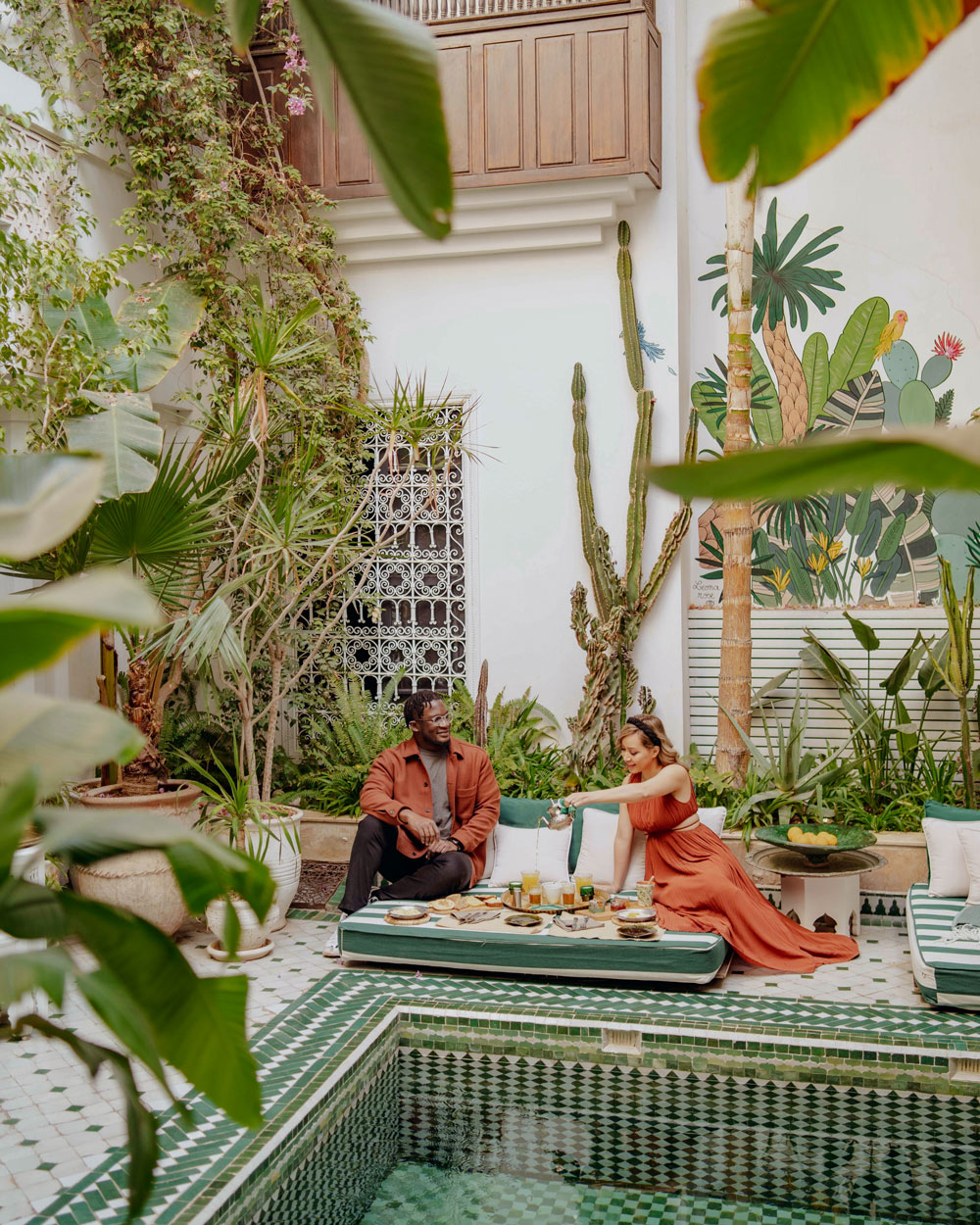 Riad in Marrakech, Morocco