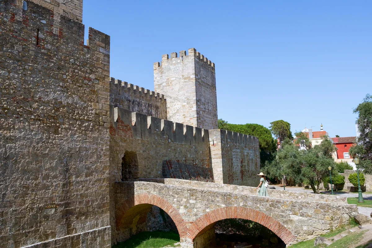 Castelo de São Jorge in Lisbon, Portugal